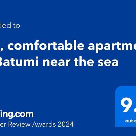 Big, Comfortable Apartment In Batumi Near The Sea Eksteriør bilde